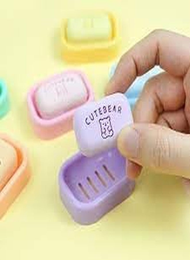 GETNAKSH Mini Soap Eraser Rubber for Kids Girls Boys Childern Birthday Return Gift,Classroom Non Dust Eraser Birthday Return Gift School College Stationery Suppliers (Pack of 4) - Image 5